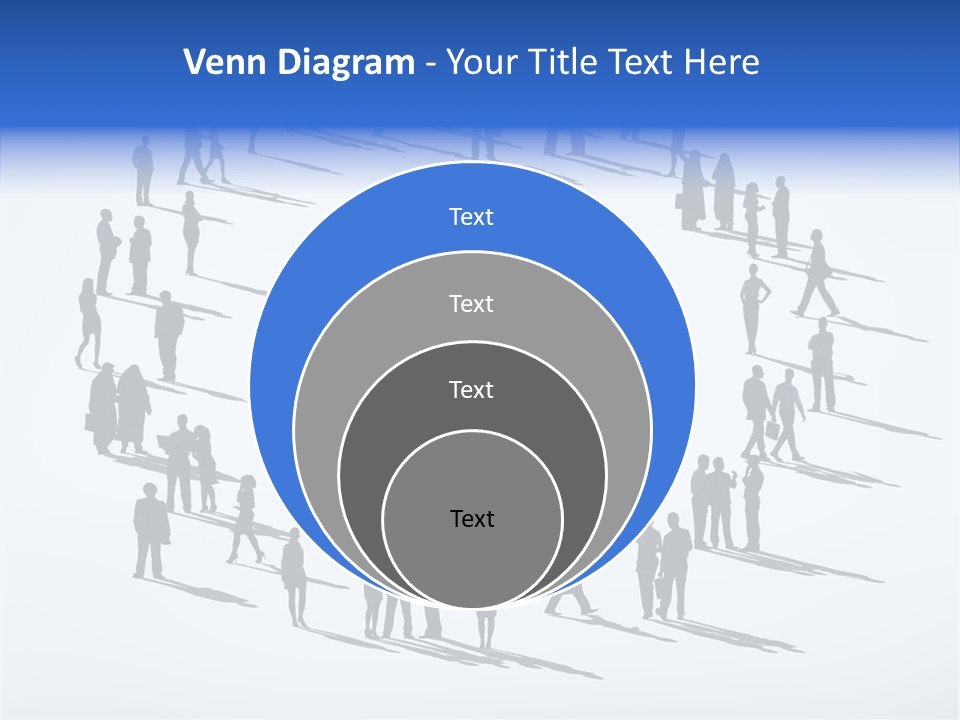 Set Bubble Community PowerPoint Template