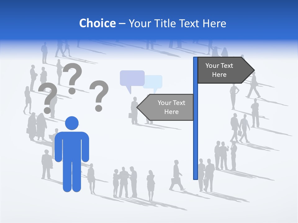 Set Bubble Community PowerPoint Template