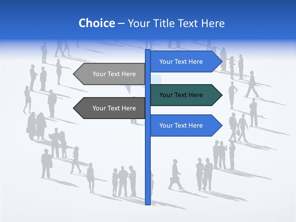 Set Bubble Community PowerPoint Template