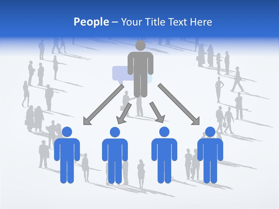 Set Bubble Community PowerPoint Template