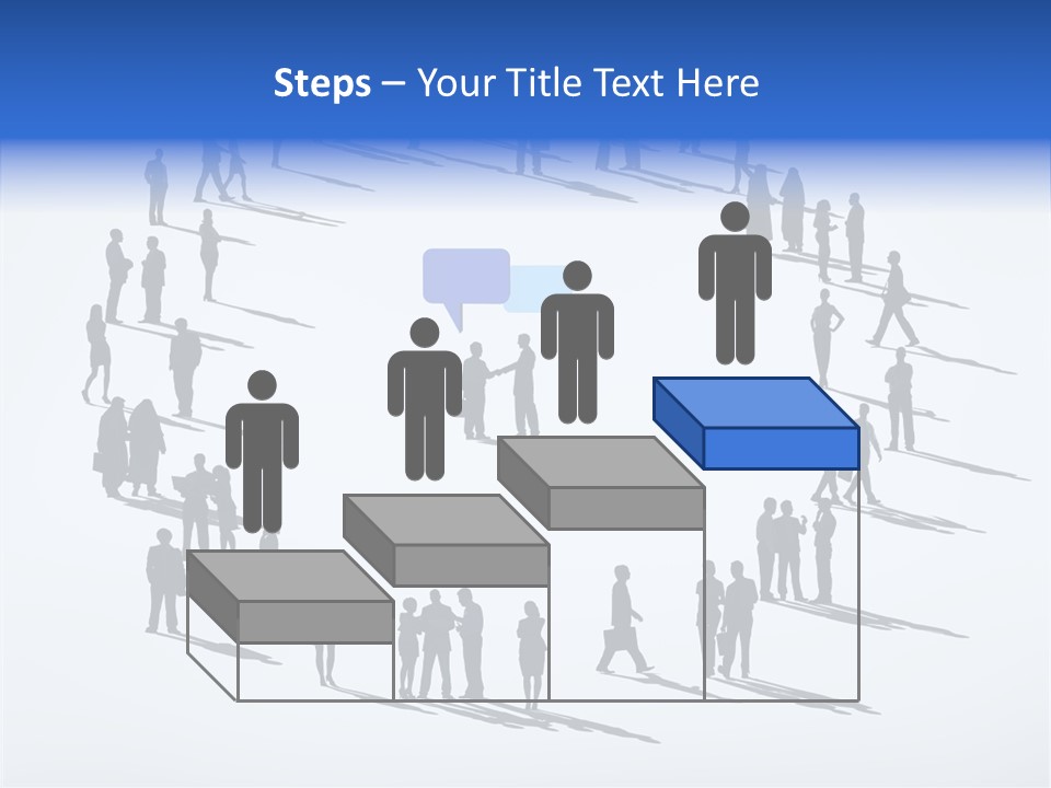 Set Bubble Community PowerPoint Template