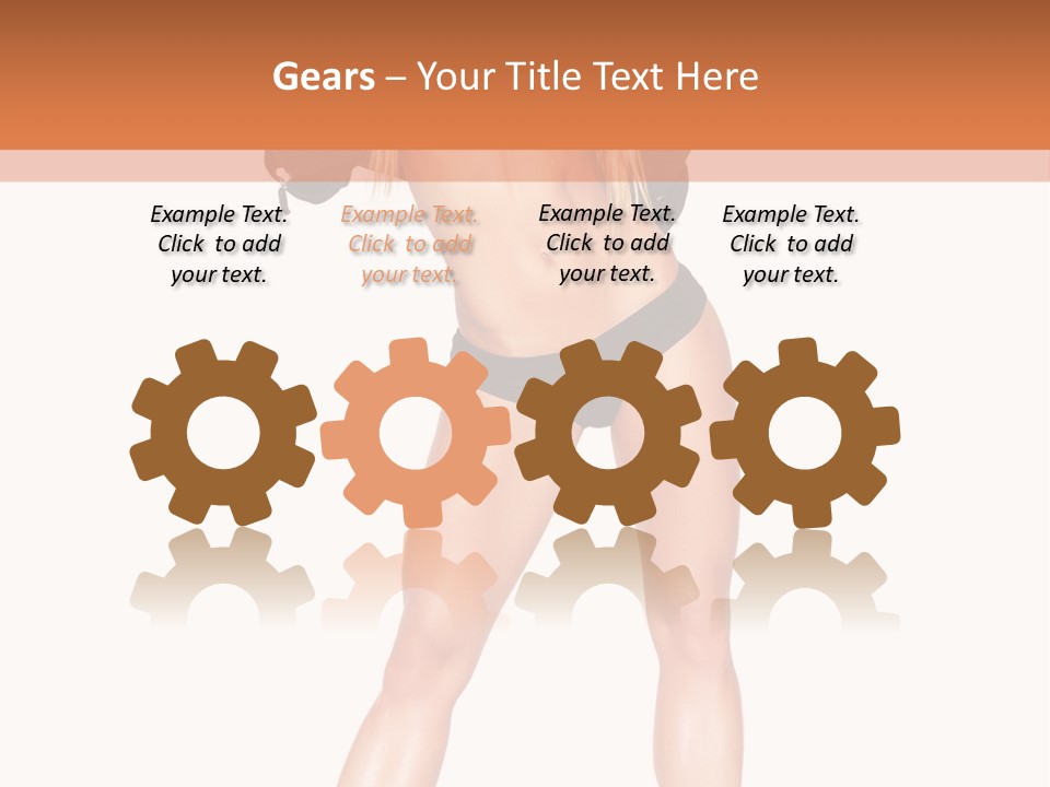 Activity Fitness Kettlebell PowerPoint Template