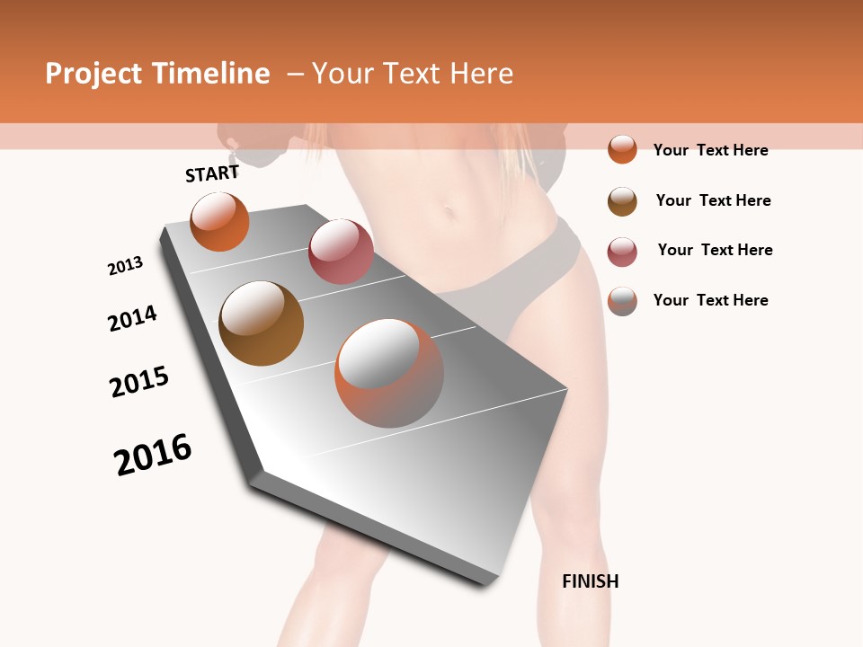 Activity Fitness Kettlebell PowerPoint Template