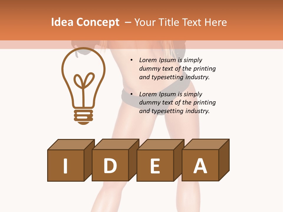 Activity Fitness Kettlebell PowerPoint Template