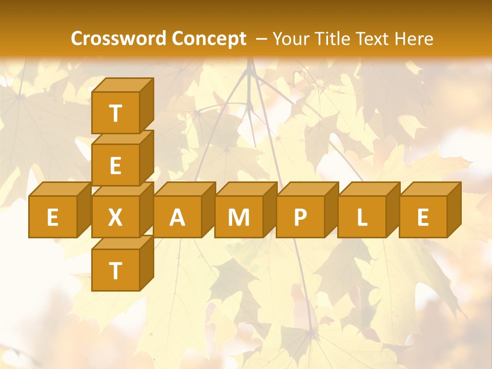 Closeup Color Leaf PowerPoint Template