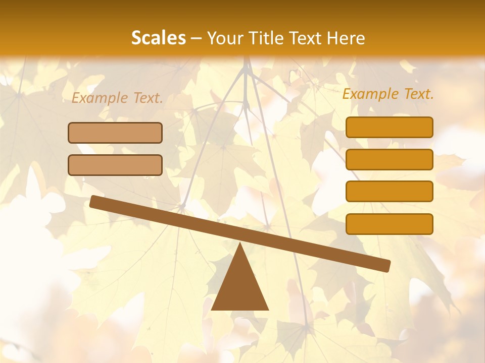 Closeup Color Leaf PowerPoint Template