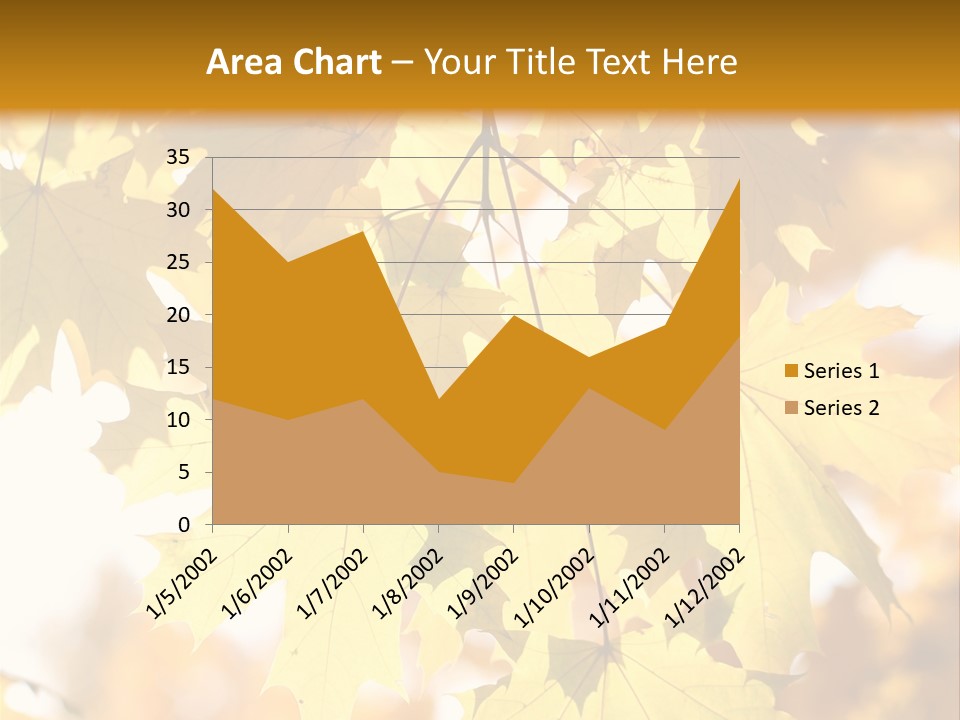 Closeup Color Leaf PowerPoint Template