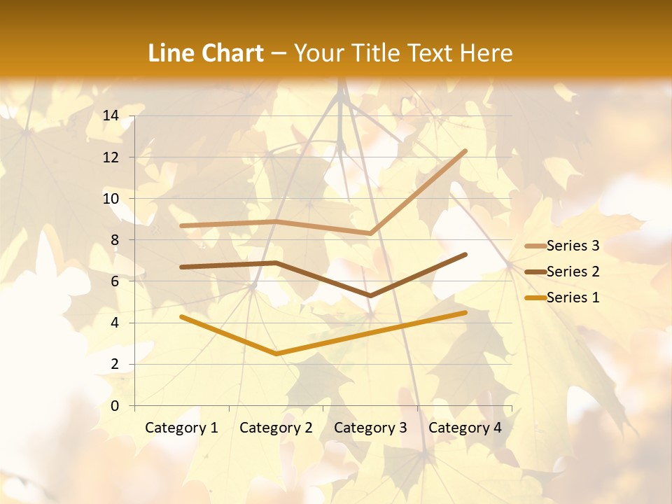 Closeup Color Leaf PowerPoint Template