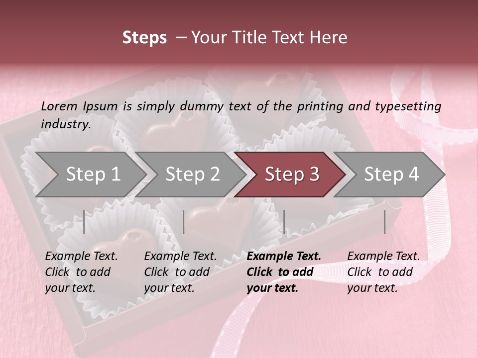 Brown Photography Candy PowerPoint Template