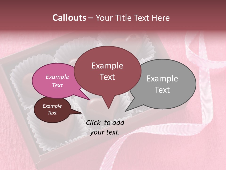 Brown Photography Candy PowerPoint Template