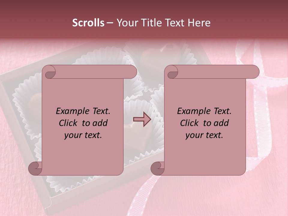 Brown Photography Candy PowerPoint Template