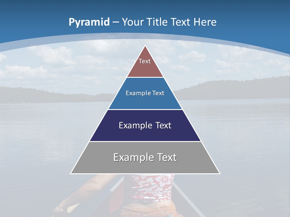 Water Cottage Green PowerPoint Template