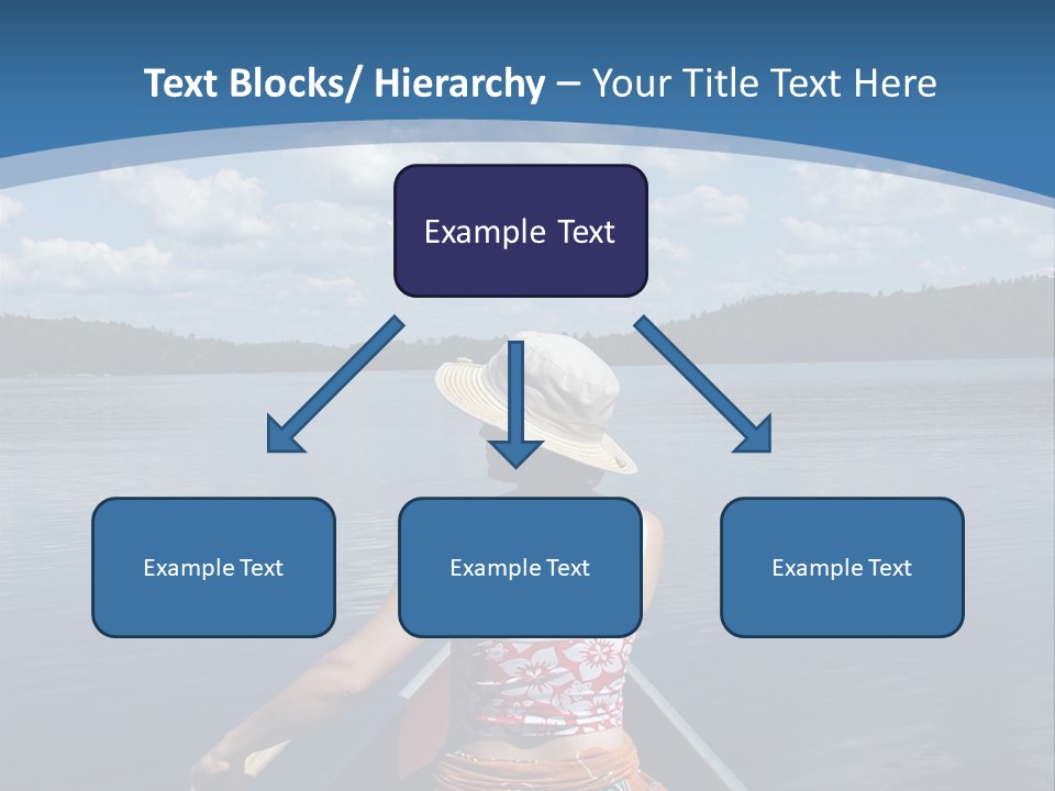 Water Cottage Green PowerPoint Template