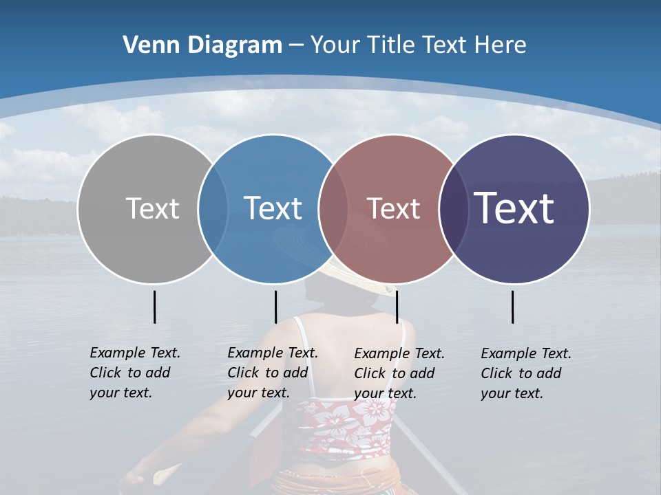 Water Cottage Green PowerPoint Template