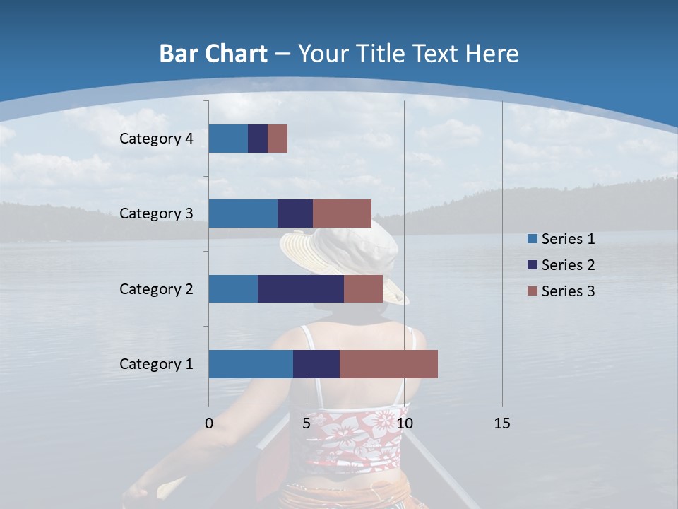 Water Cottage Green PowerPoint Template