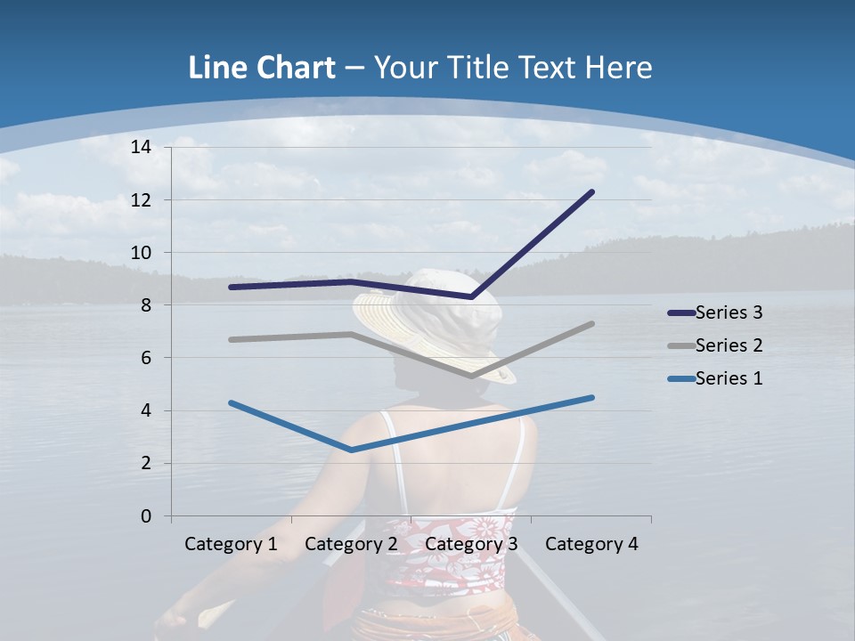 Water Cottage Green PowerPoint Template