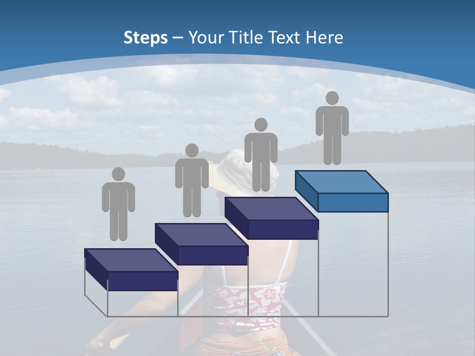 Water Cottage Green PowerPoint Template