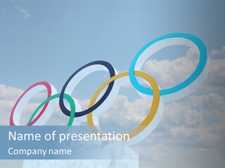 Attribute Ring Colored PowerPoint Template