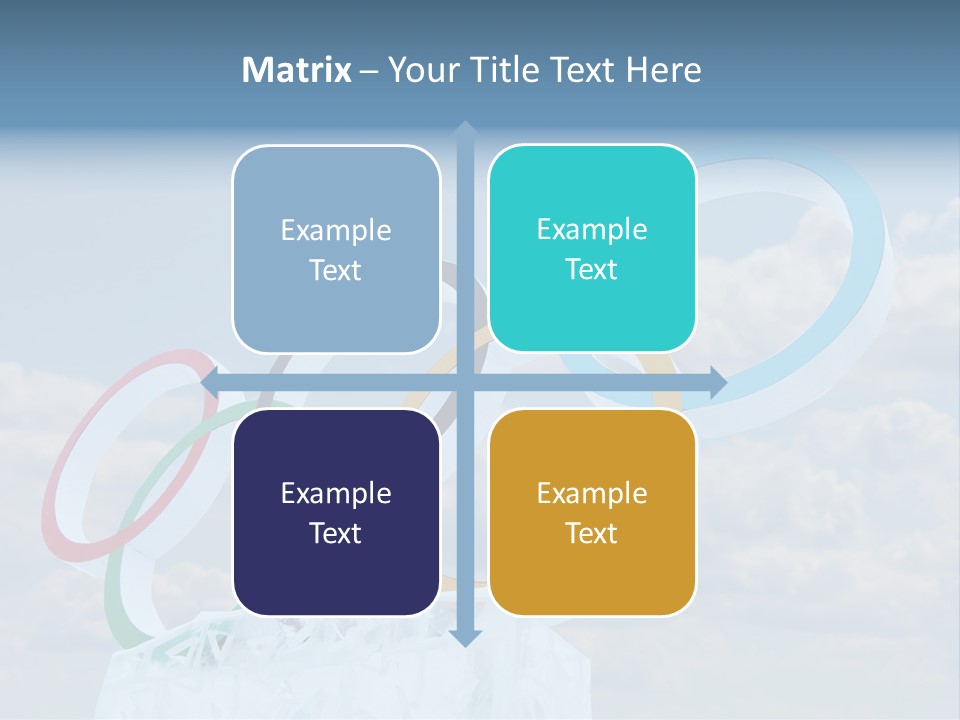 Attribute Ring Colored PowerPoint Template