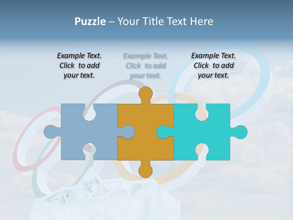 Attribute Ring Colored PowerPoint Template