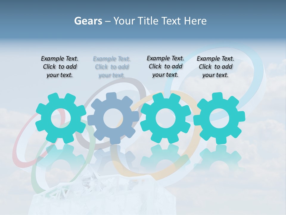 Attribute Ring Colored PowerPoint Template