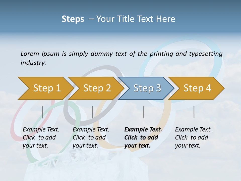Attribute Ring Colored PowerPoint Template