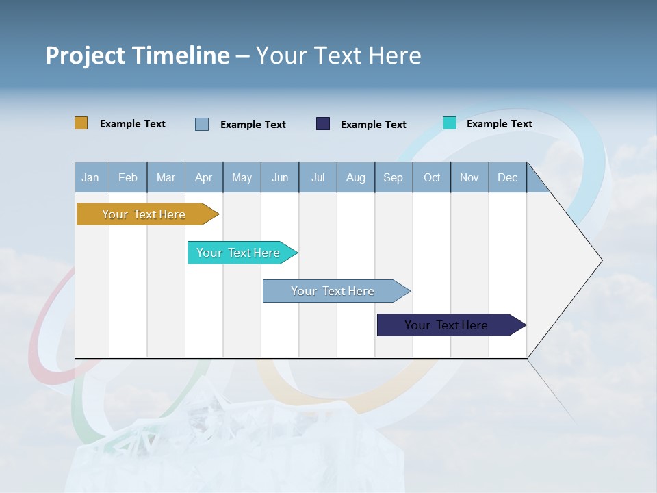 Attribute Ring Colored PowerPoint Template
