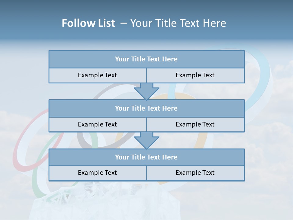 Attribute Ring Colored PowerPoint Template