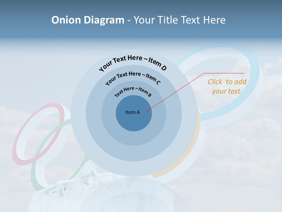 Attribute Ring Colored PowerPoint Template