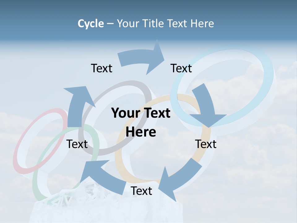Attribute Ring Colored PowerPoint Template