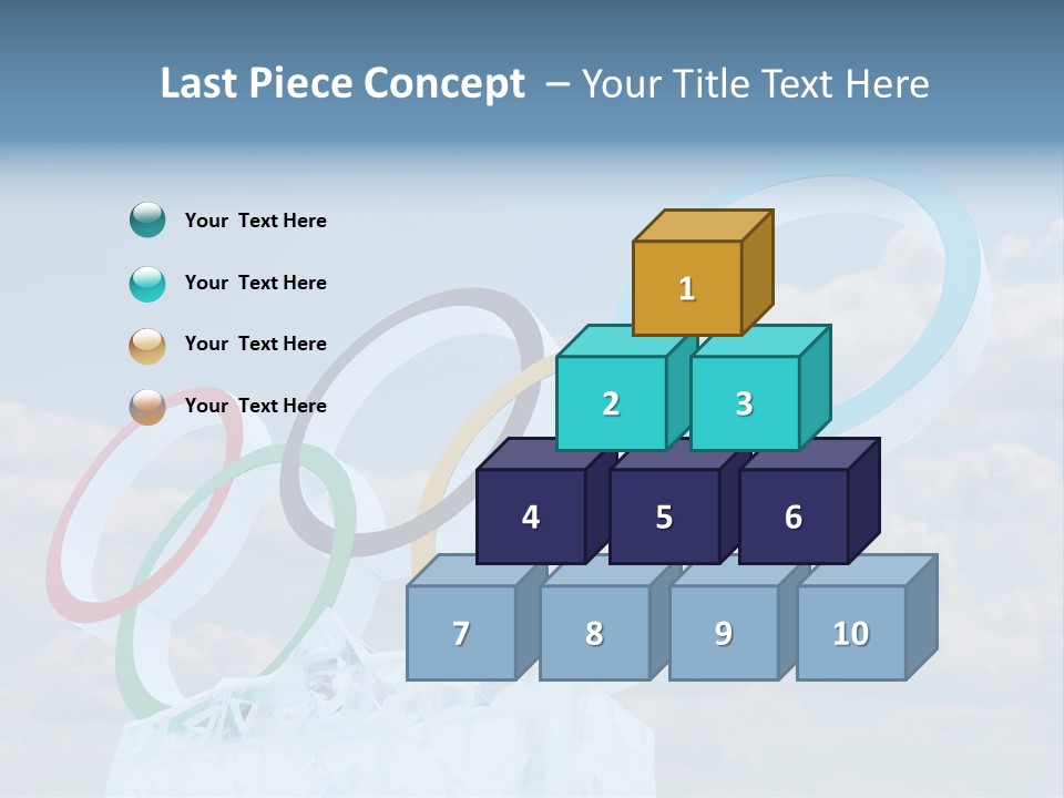 Attribute Ring Colored PowerPoint Template