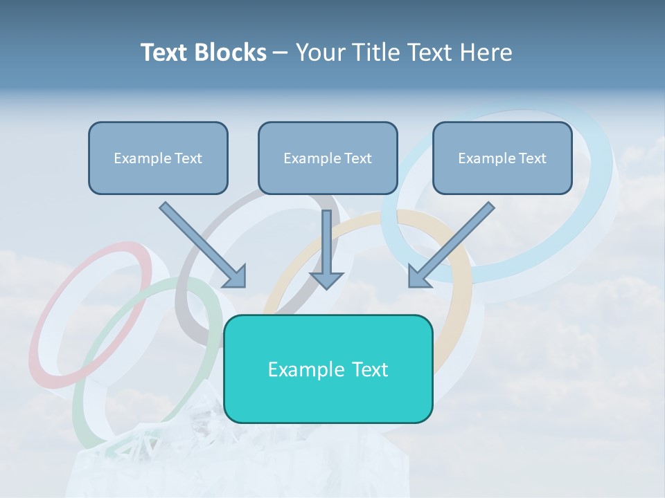 Attribute Ring Colored PowerPoint Template