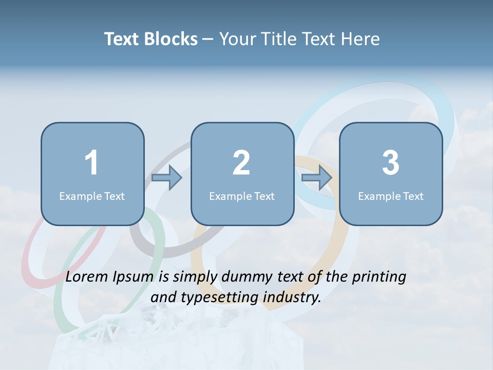 Attribute Ring Colored PowerPoint Template
