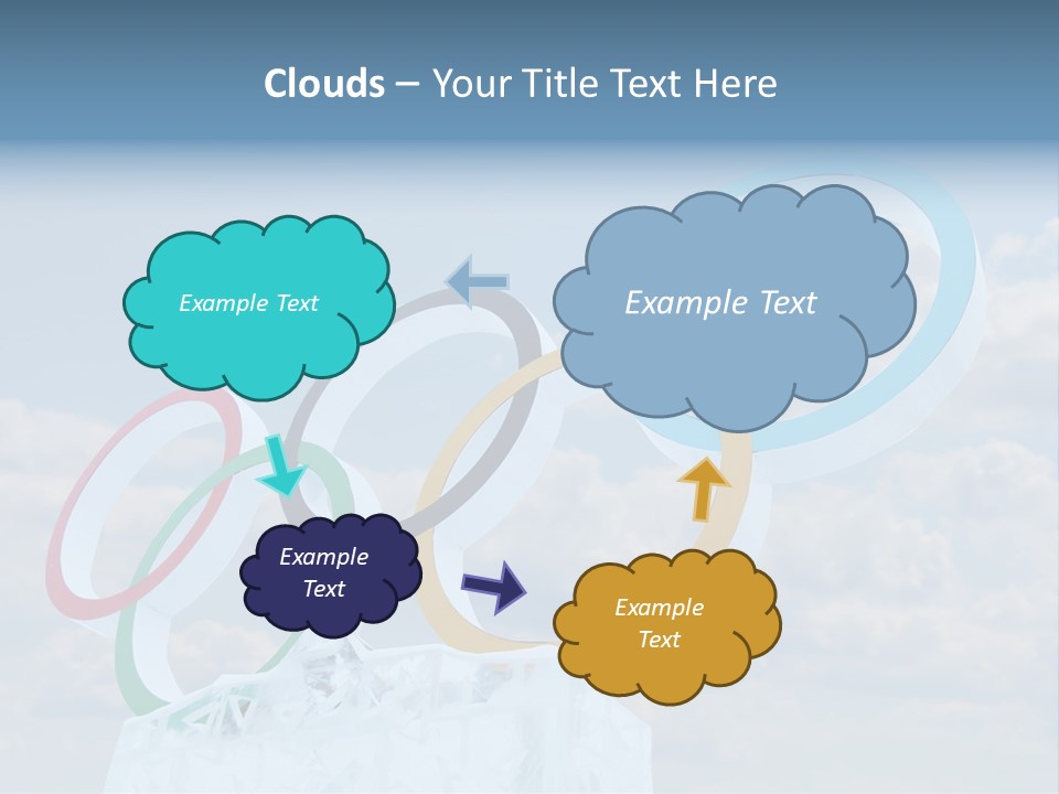 Attribute Ring Colored PowerPoint Template