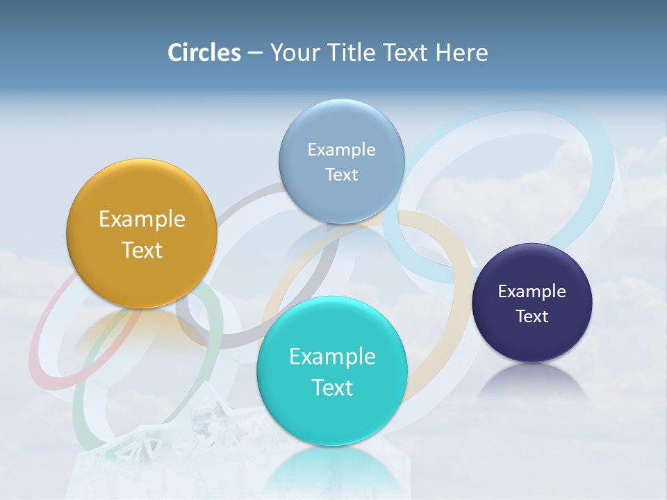 Attribute Ring Colored PowerPoint Template