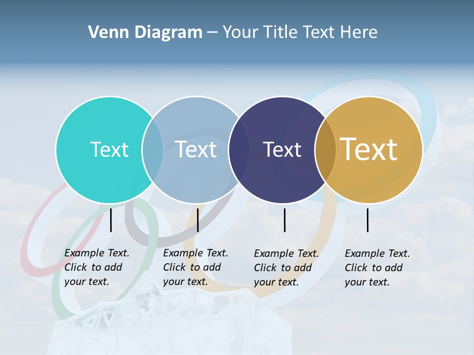 Attribute Ring Colored PowerPoint Template