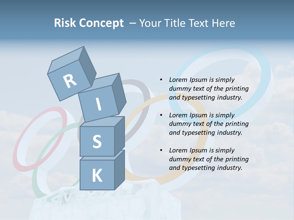 Attribute Ring Colored PowerPoint Template