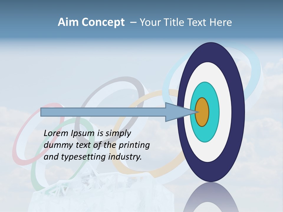 Attribute Ring Colored PowerPoint Template