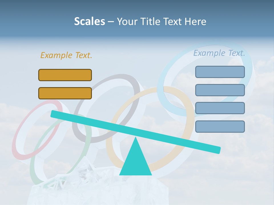 Attribute Ring Colored PowerPoint Template