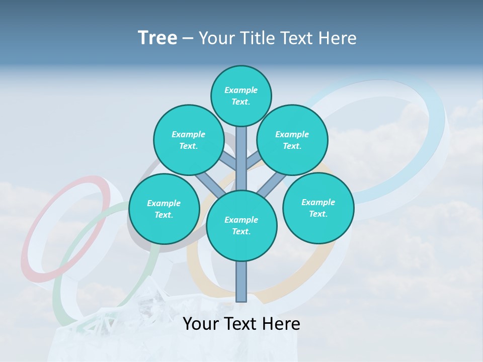 Attribute Ring Colored PowerPoint Template
