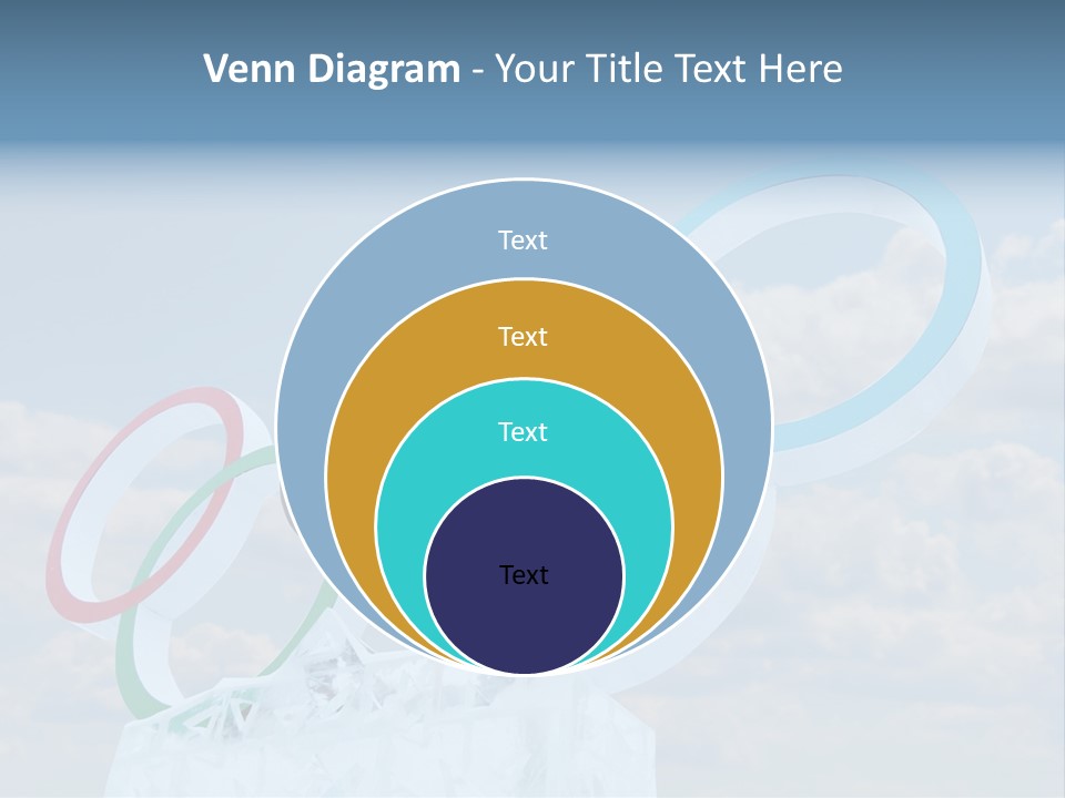 Attribute Ring Colored PowerPoint Template