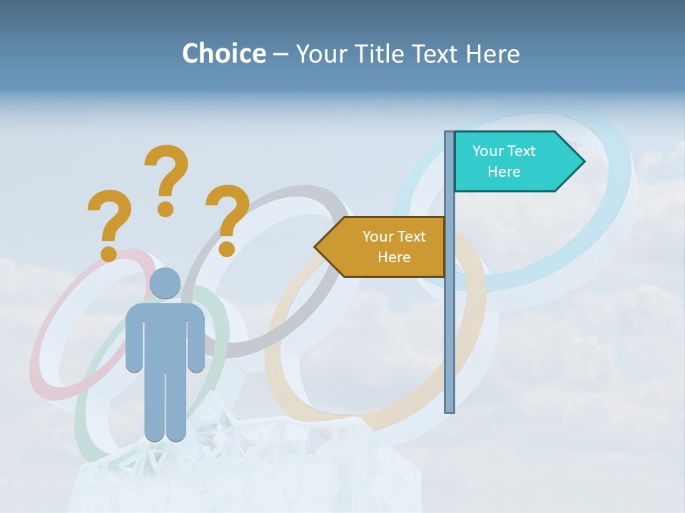 Attribute Ring Colored PowerPoint Template