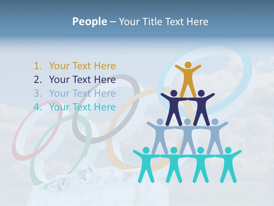 Attribute Ring Colored PowerPoint Template