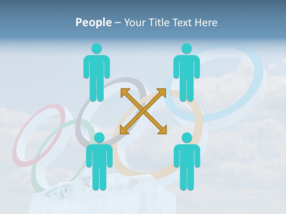 Attribute Ring Colored PowerPoint Template