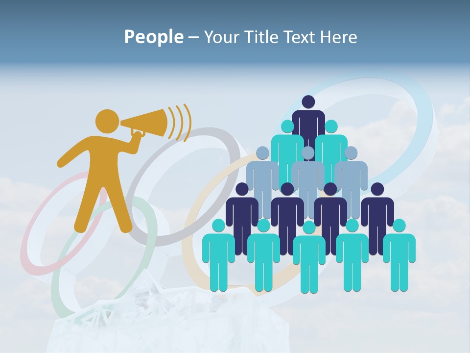 Attribute Ring Colored PowerPoint Template