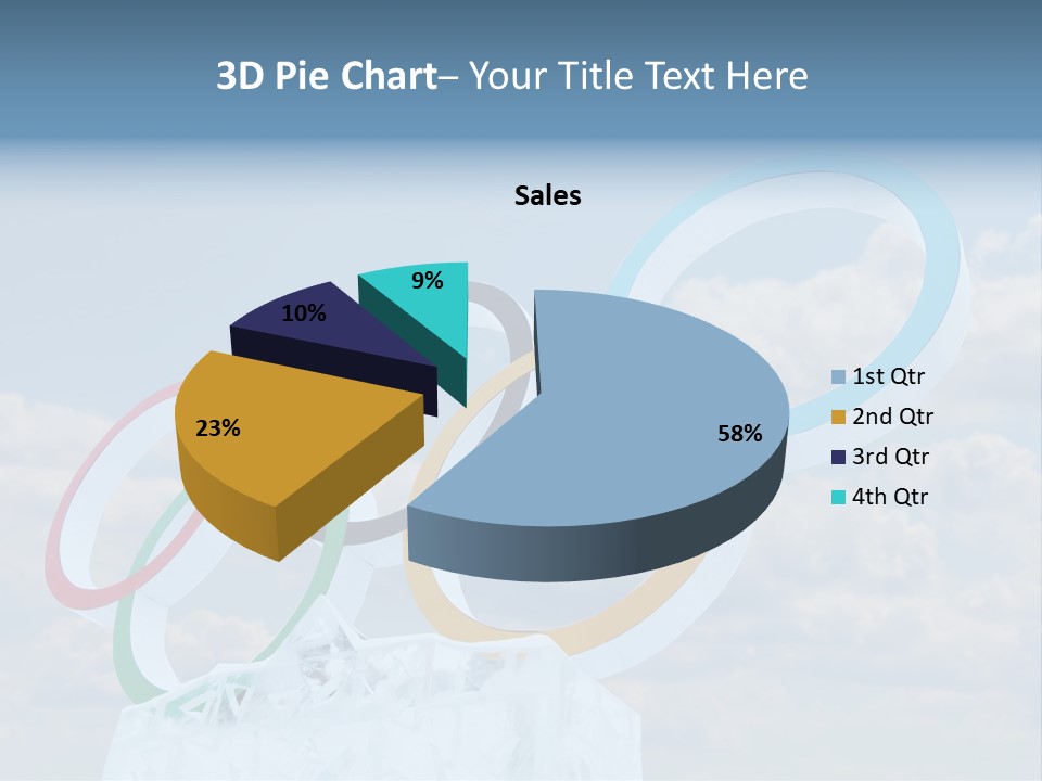 Attribute Ring Colored PowerPoint Template