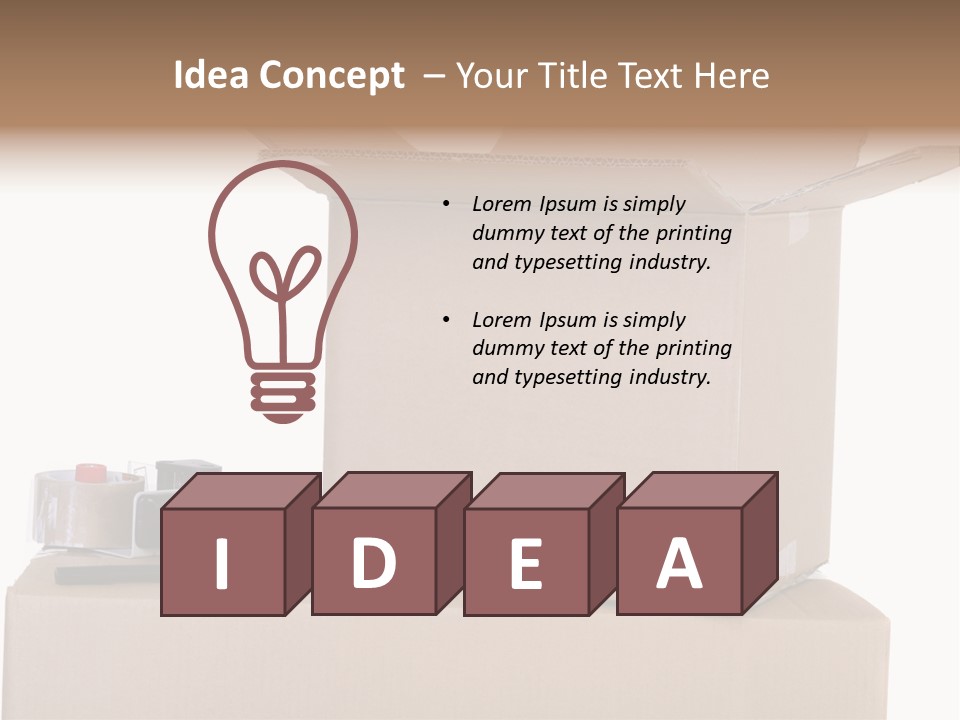 Geology Light Precious PowerPoint Template