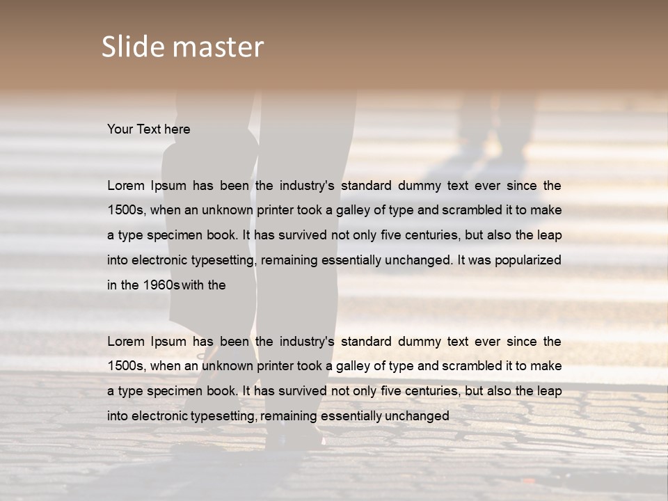 Big Body Business PowerPoint Template