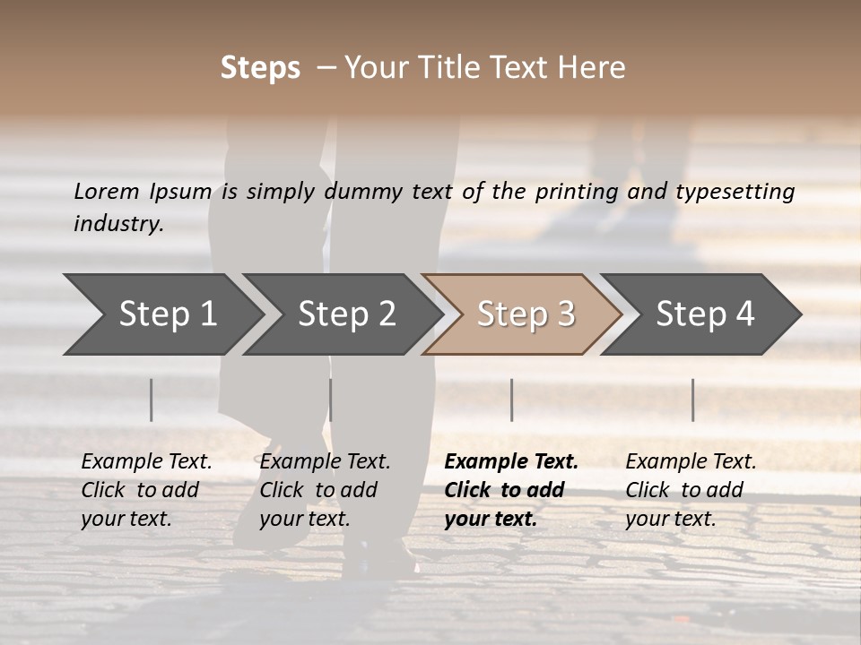 Big Body Business PowerPoint Template
