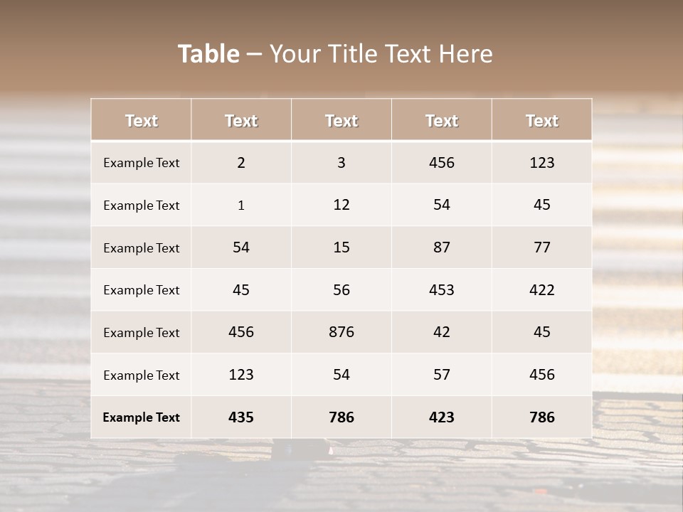 Big Body Business PowerPoint Template